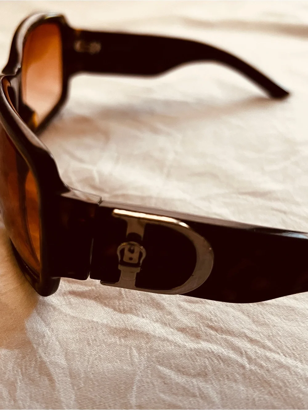 Dior Women's Tortoiseshell Frame Brown Lenses Sunglasses